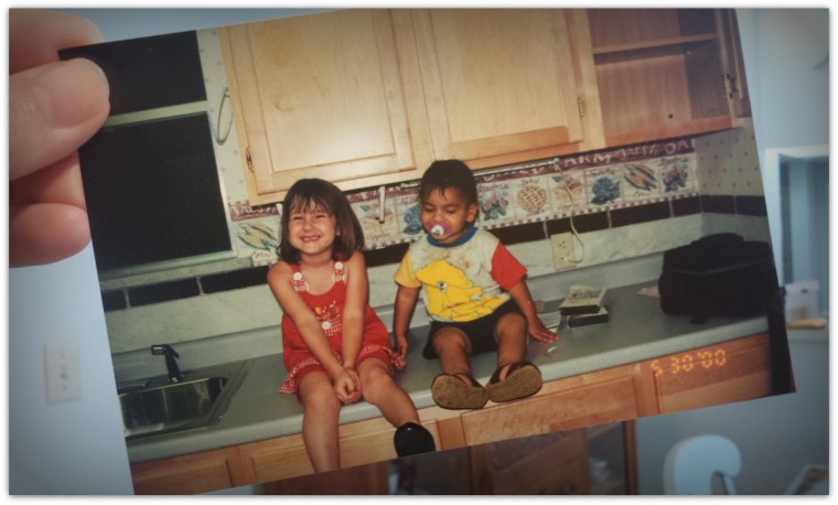 emily-and-nick-may-2000-on-counter-leaving-little-brennan