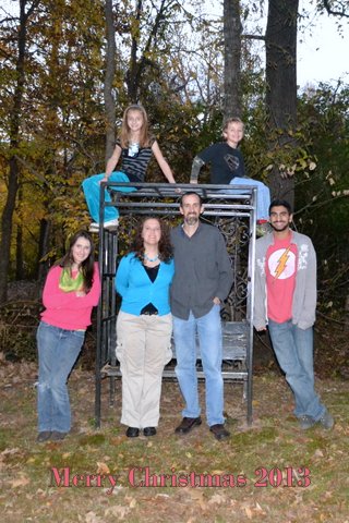 Christmas 2013 family photo